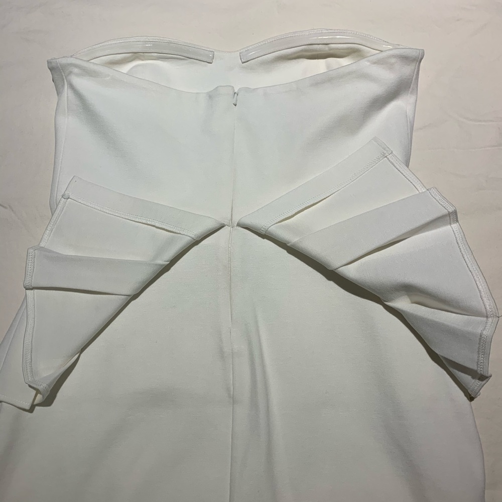 Talulah strapless peplum style mini dress size L - Picture 13 of 15